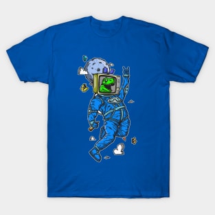 Freak spaceman lizard T-Shirt